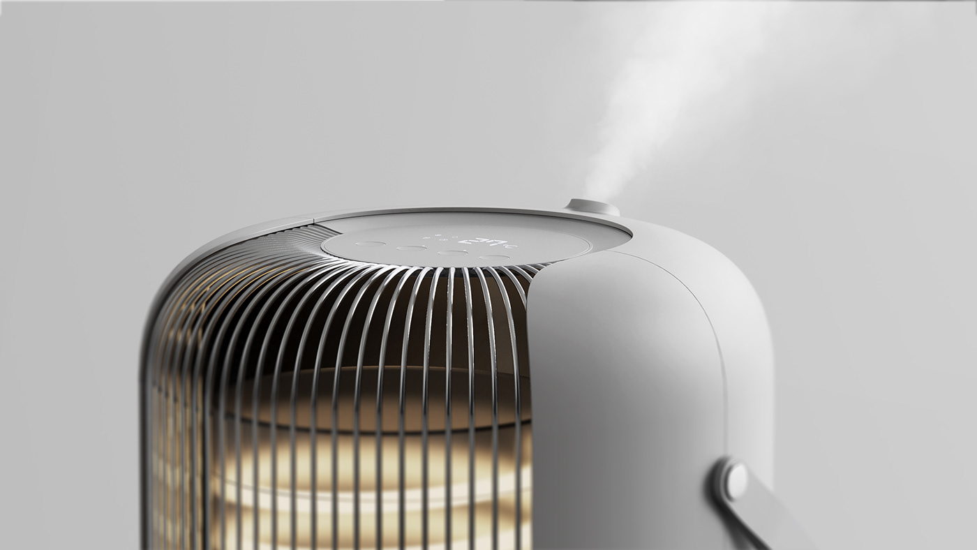 heater humidifer product design productdesign fountain vent studio convergence industrial