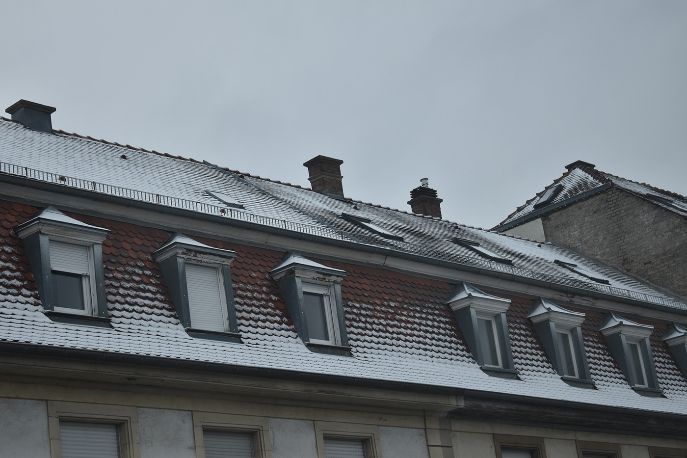 snow neige roof Toit