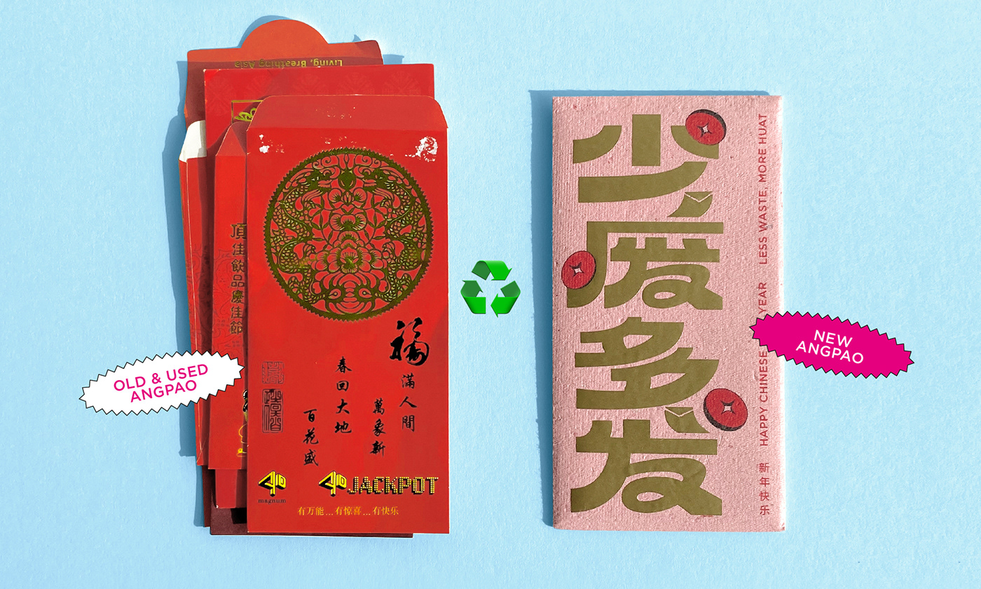 angpao chinese new year cny environment new year Red Packet Sustainability 红包