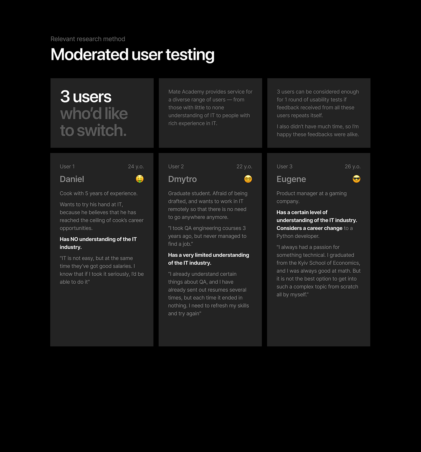 research user testing UX Research Website redesign UX writing UI/UX mobile website moderated user testing