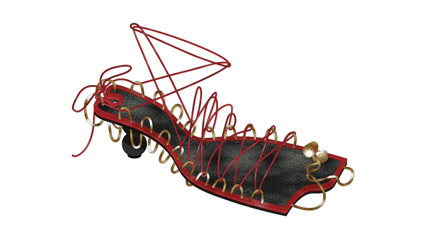 artwork footwear design concept experimental jewwelery арт