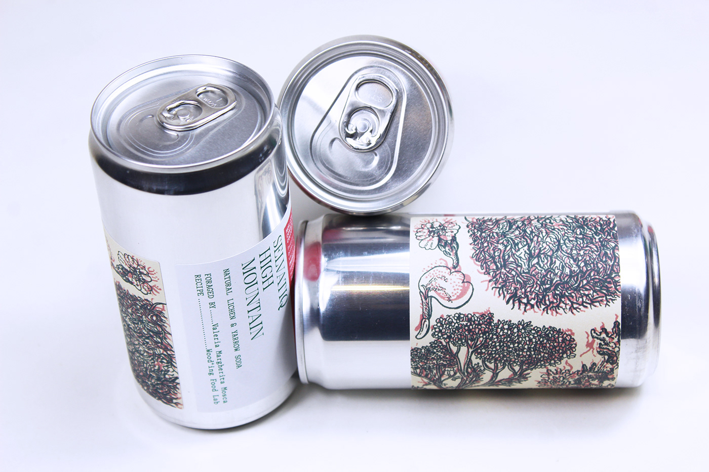 Lichen & Yarrow cans