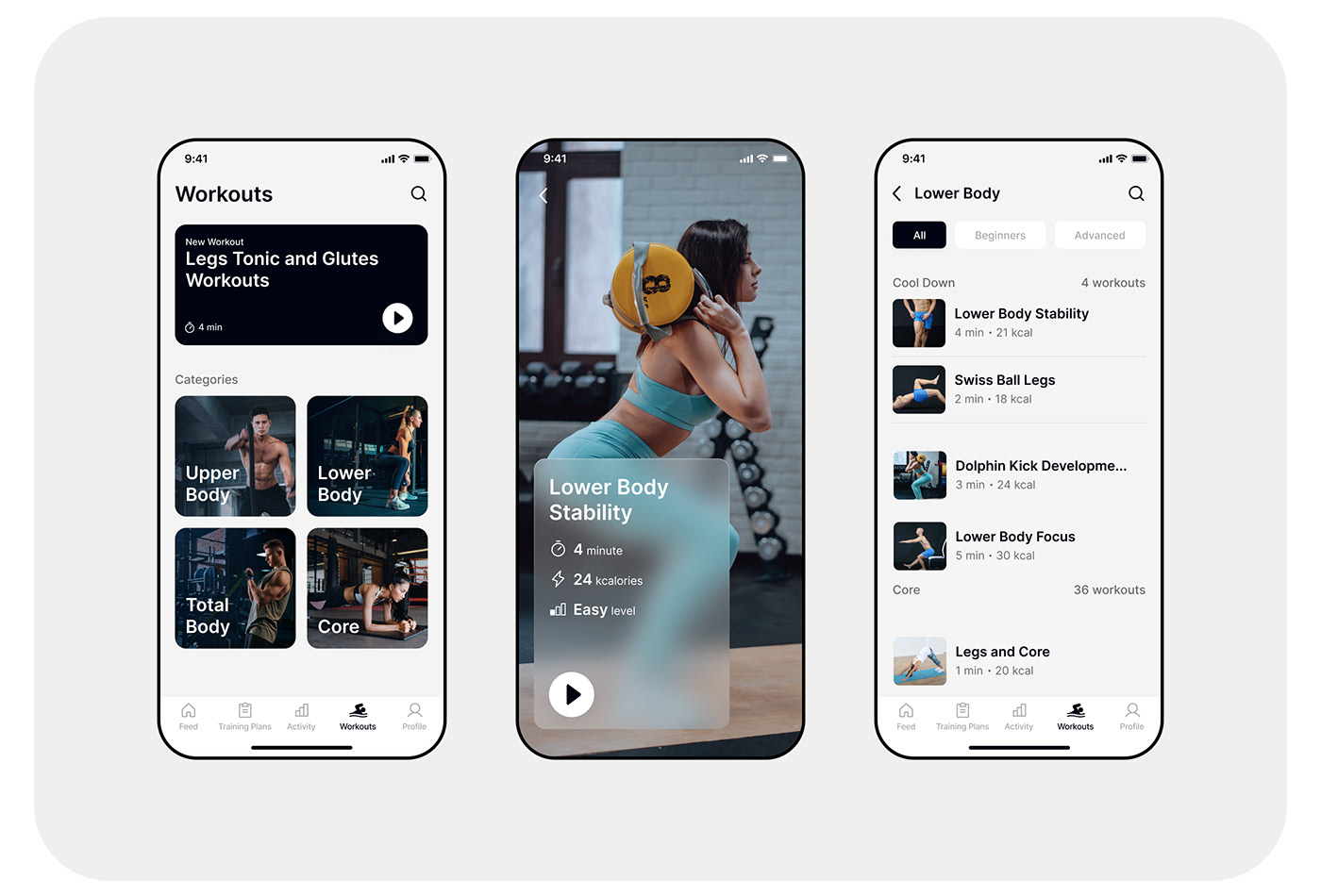 sports swimming Mobile app product design  fitness gym UI/UX ui design ux Figma