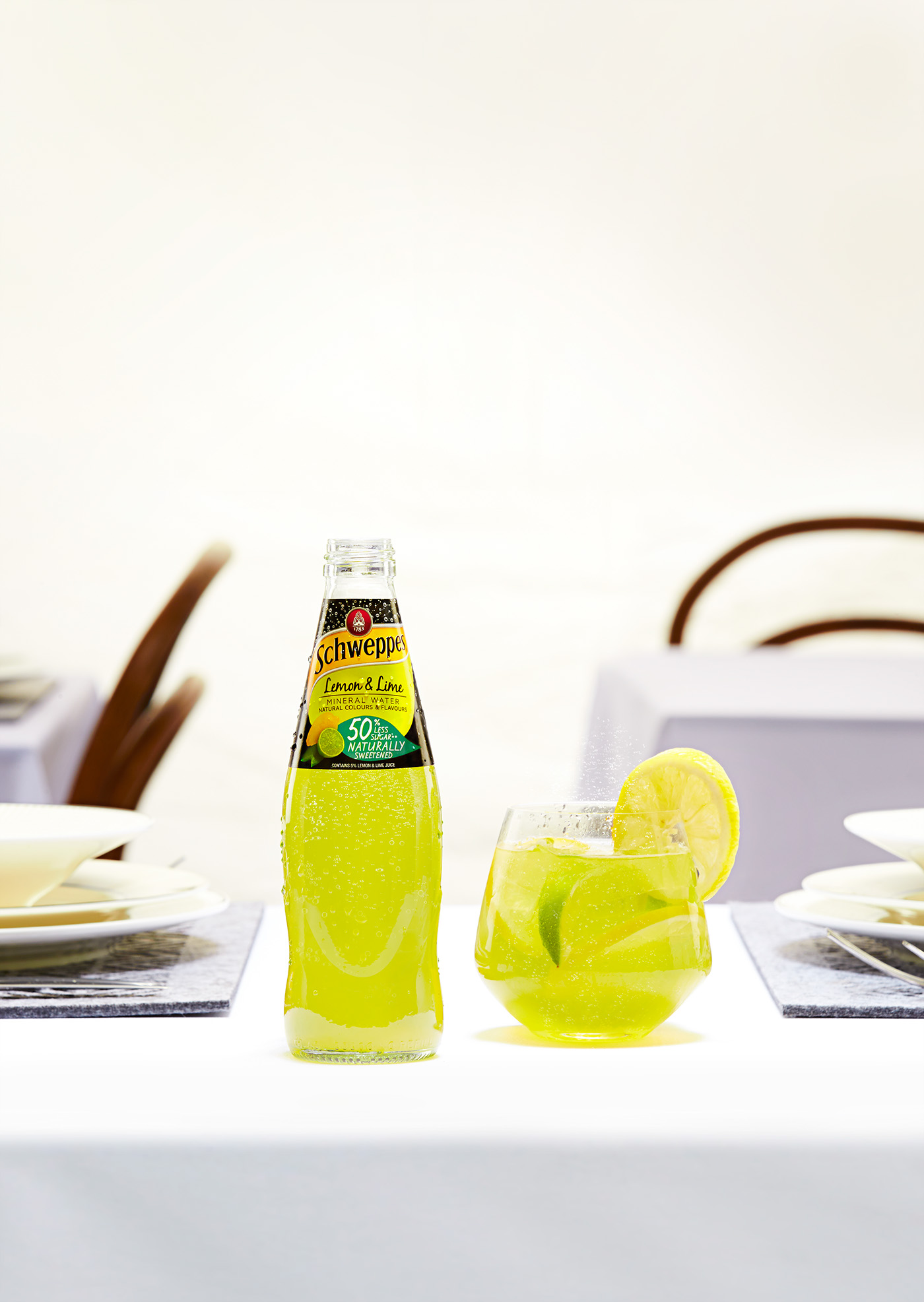 photoshop drink FMCG schweppes Fruit flavour beverage soda