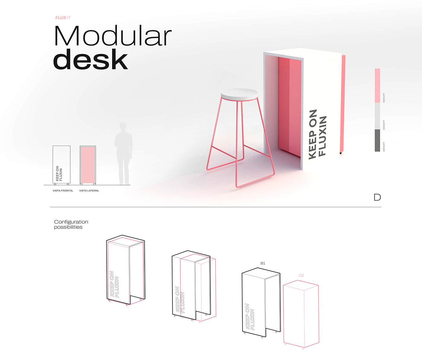 3d modeling argentina design diseño enviromental industrial design  inplace modular Space design visualization