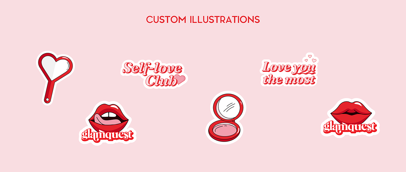 beautybrand beautybranding brandidentity customillustration illustrations Packaging packagingdesign visual identity