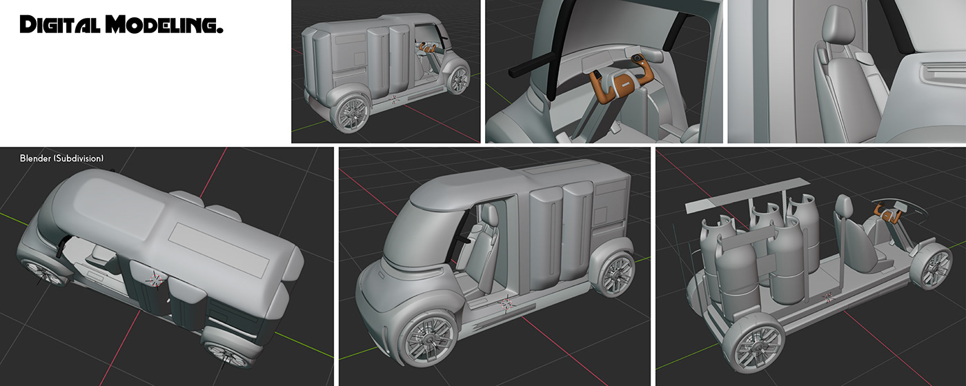 3D blender cycles car cardesign industrial design  product design  rendering sketch Transportation Design Vehicle