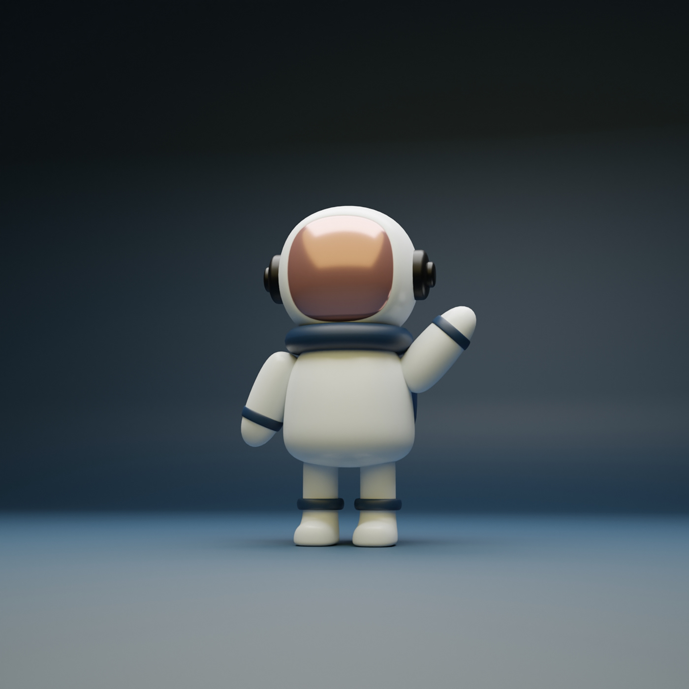 3D 3DDesign astronaut blender Character chibi modeling Render