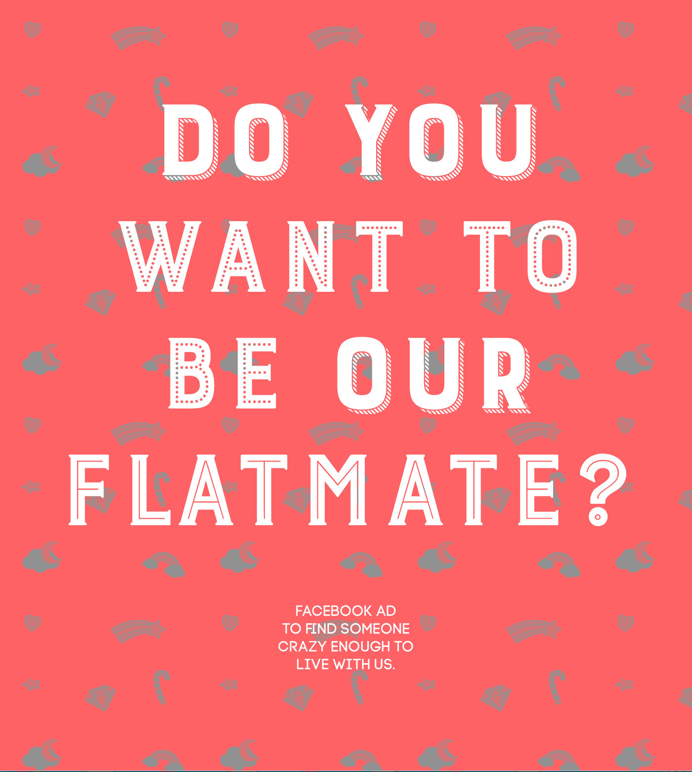 flatmate video Facebook Ad Love sharing openness community