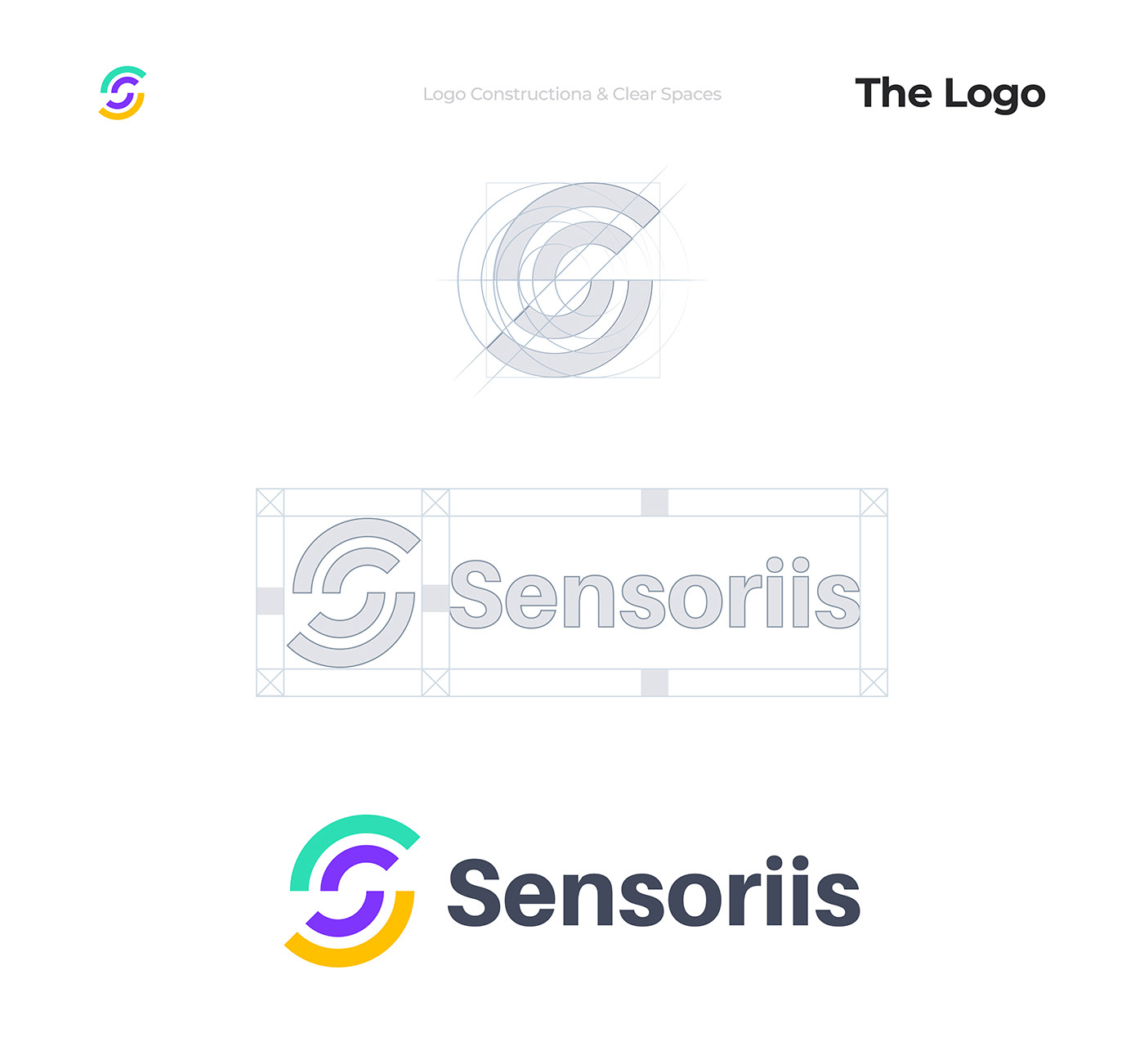 analyze brand identity branding  connectivity Logo Design sensor Smart styleguide visual identity wifi