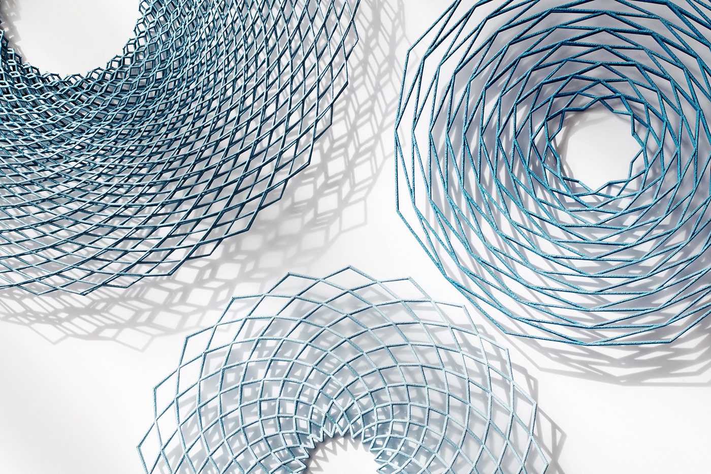 3d printing wall decor decoration lattice circles 3d printed mesh geometric round