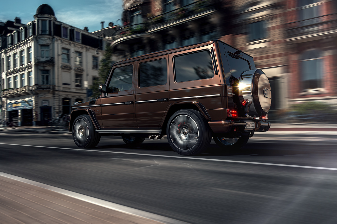 automotive   CGI G Wagon HDRI Mercedes Benz Photography  Renders retouching  The ministry of CGI vray
