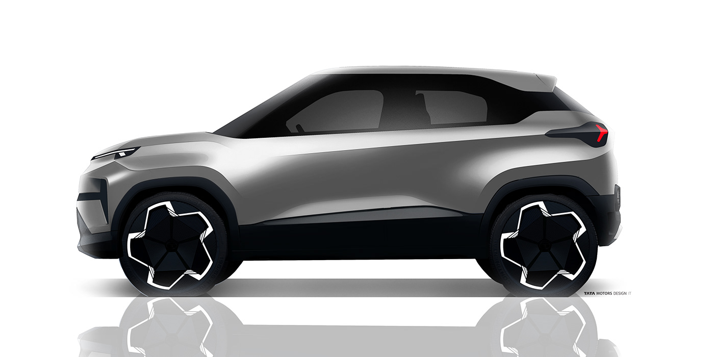 design cardesign automotive   sketch carsketch doodle portfolio tata concept brand identity