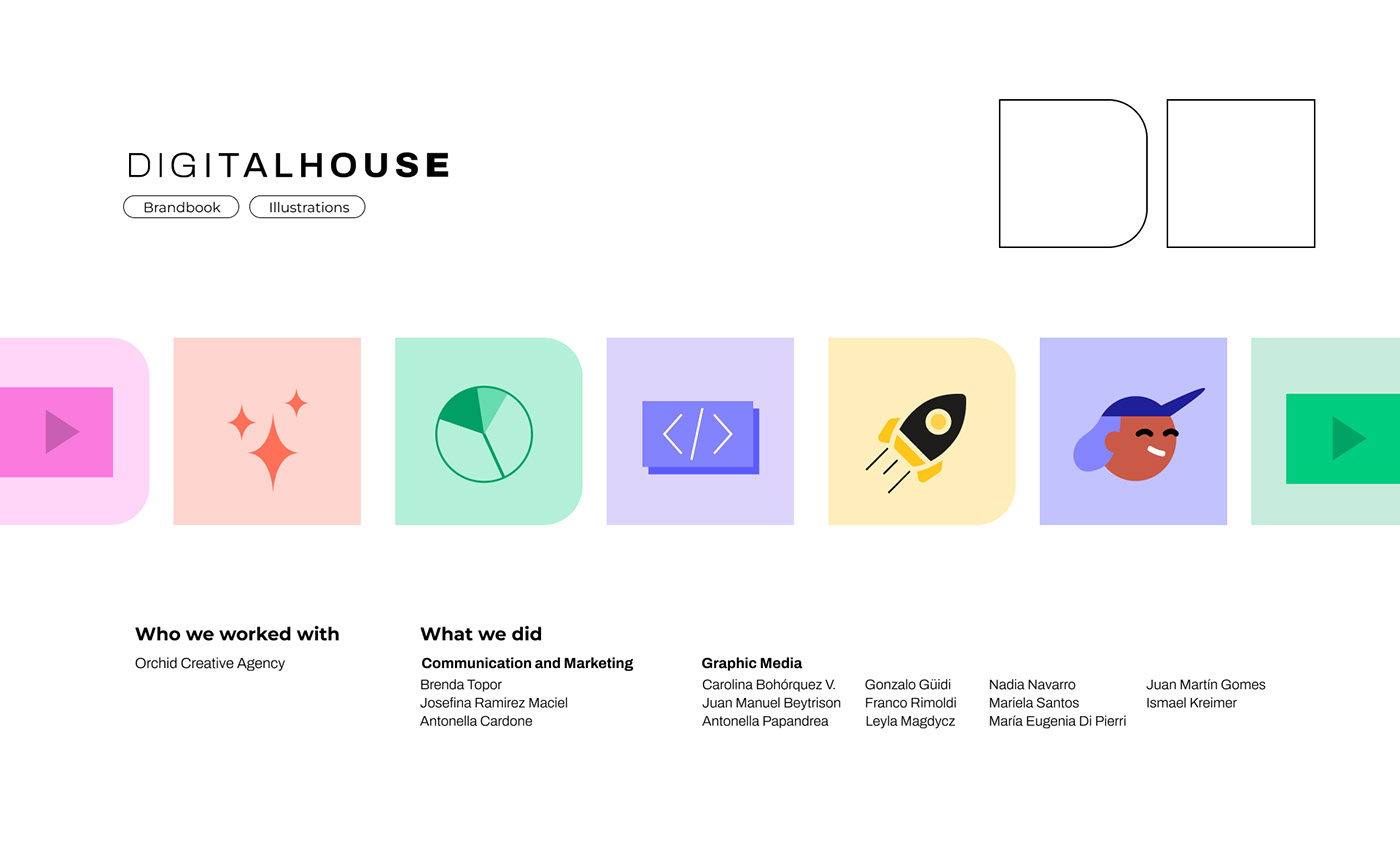 Digital House - Illustration Brandbook