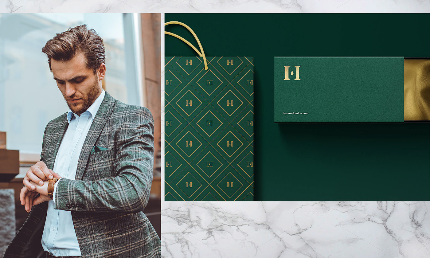 Menswear tailor bespoke suit luxury premium elegant Clothing logo brand