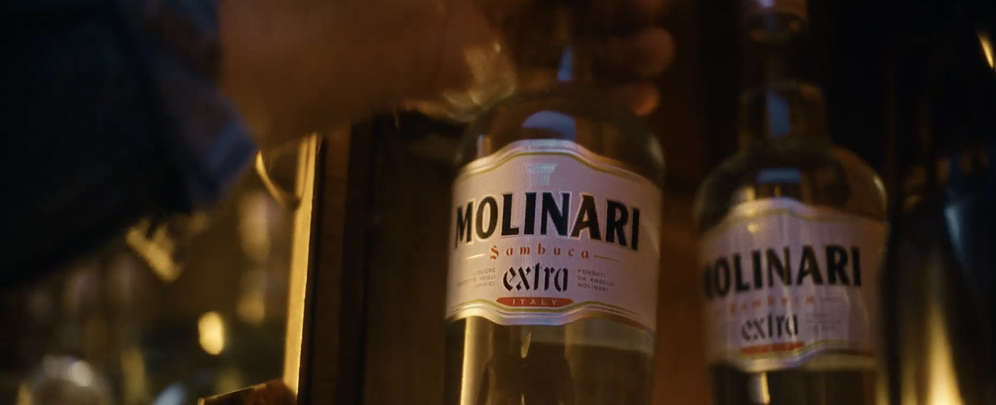 Advertising  alcohol bottle commercial drink Film   Molinari