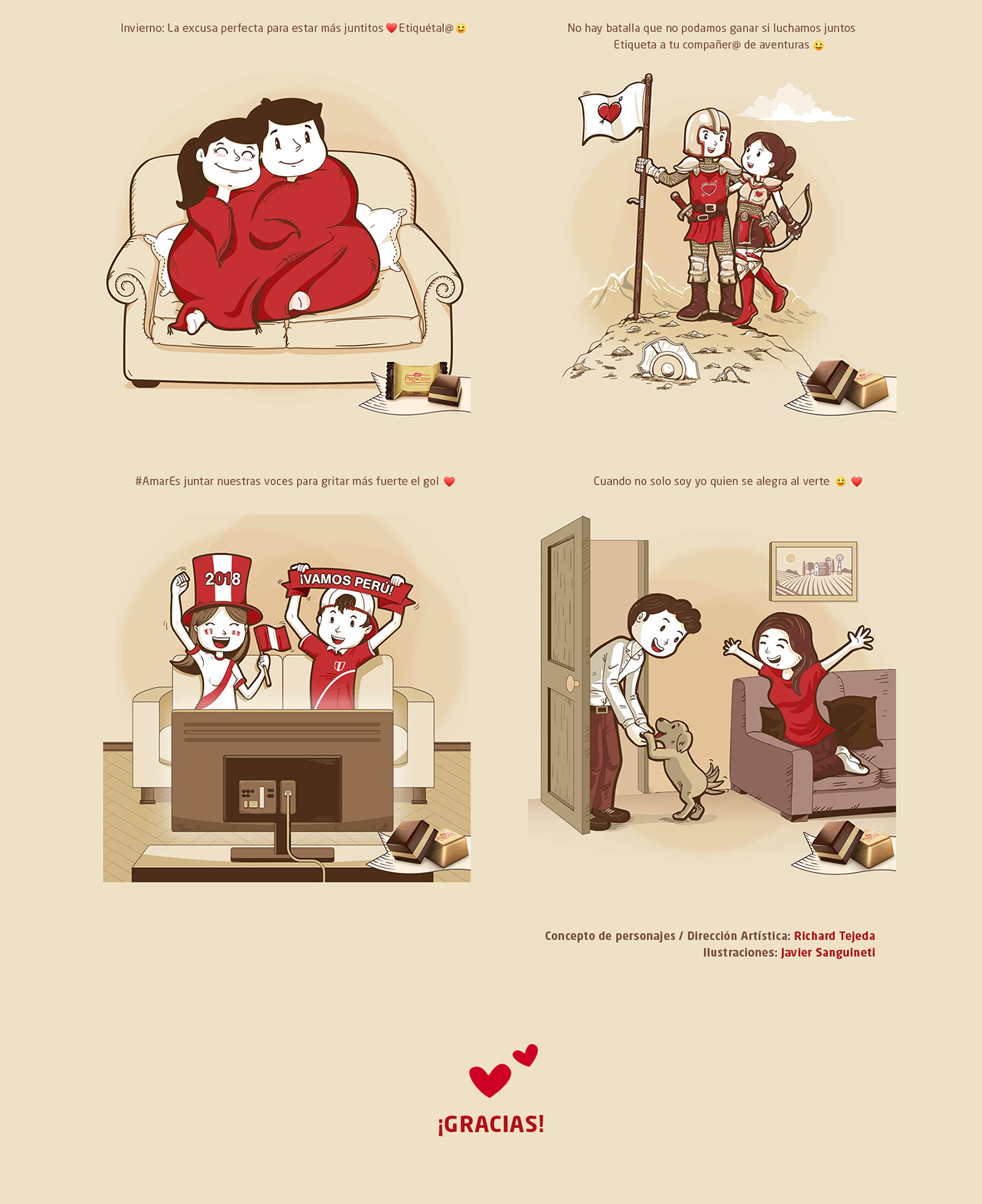 ilustracion diseño gráfico photoshop Chocolate Princesa Illustrator Emojis diseño de personajes romance moodboard amor