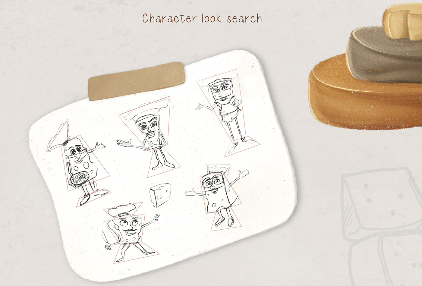 Brand Design Character design  Cheese concept art digitalart DigitalIllustration Illustrator italian Packaging product design 