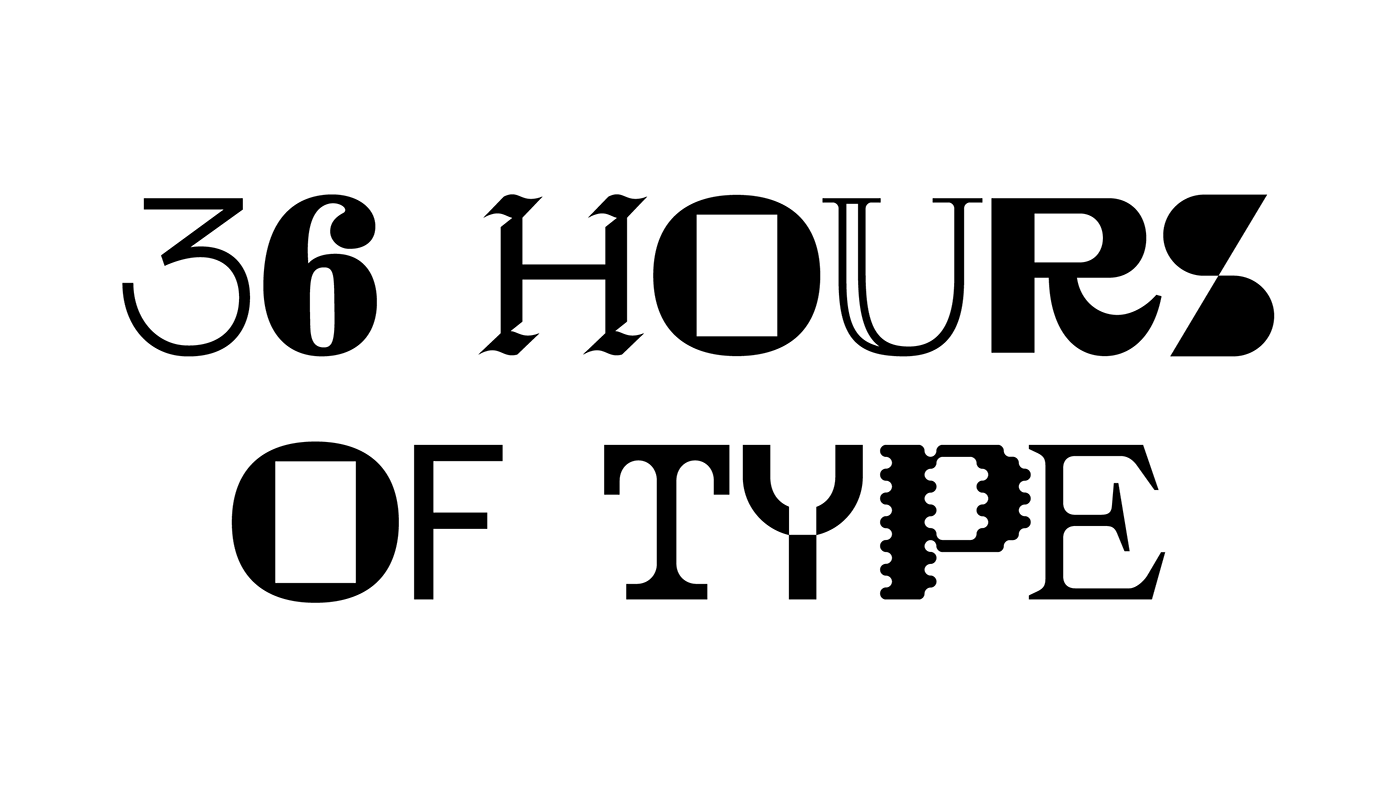 36 days of type 36 hours of type exercise glyphs letterforms purple thirty-six type design typography   variable