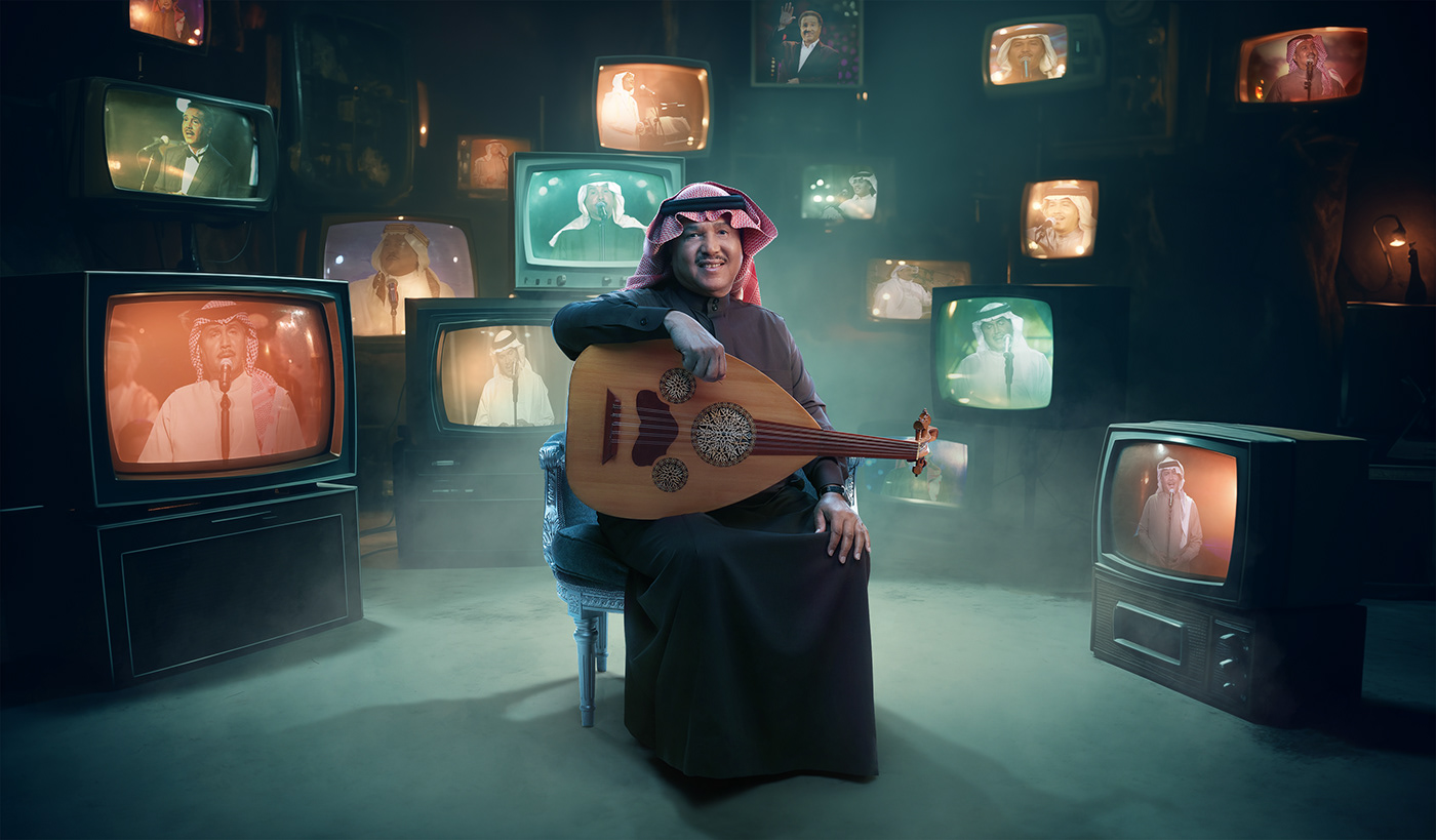 poster theater  Celebrity KSA Saudi Arabia color typography   Poster Design Digital Art  concept