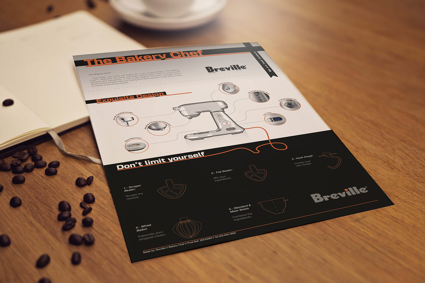 baking brand identity breville concept Food  ILLUSTRATION  kitchen redesign upc utensils