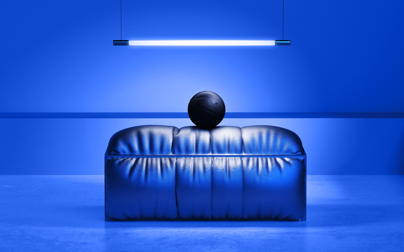 3D adidas adidasoriginals Balenciaga ball basket basketball blue CGI Render