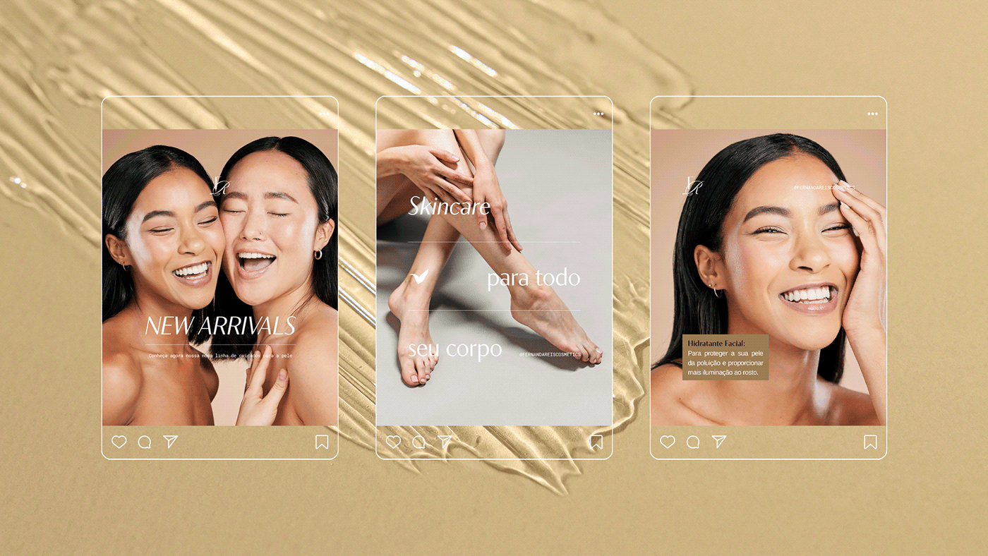 beauty Brand Design brand identity branding  cosmetics ILLUSTRATION  monogram Packaging skincare visual identity