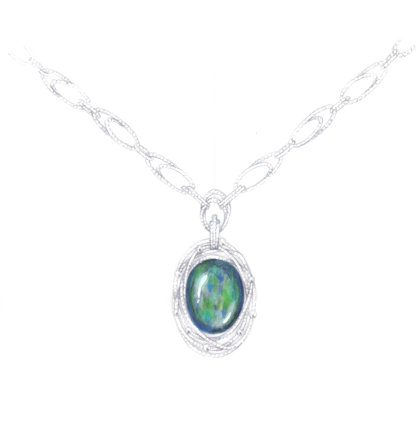 opal diamond  high jewellery Jewellery design
