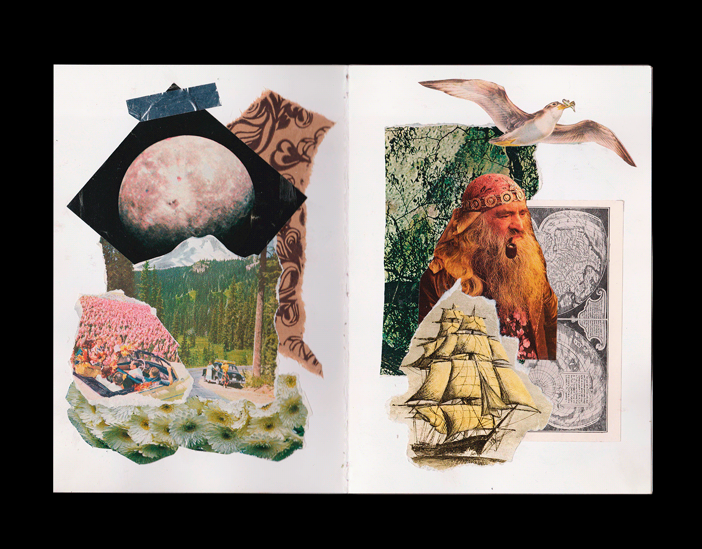 analogcollage colagem collage Collageart fanzine handmadecollage magazine Photography  visualarts Zine 