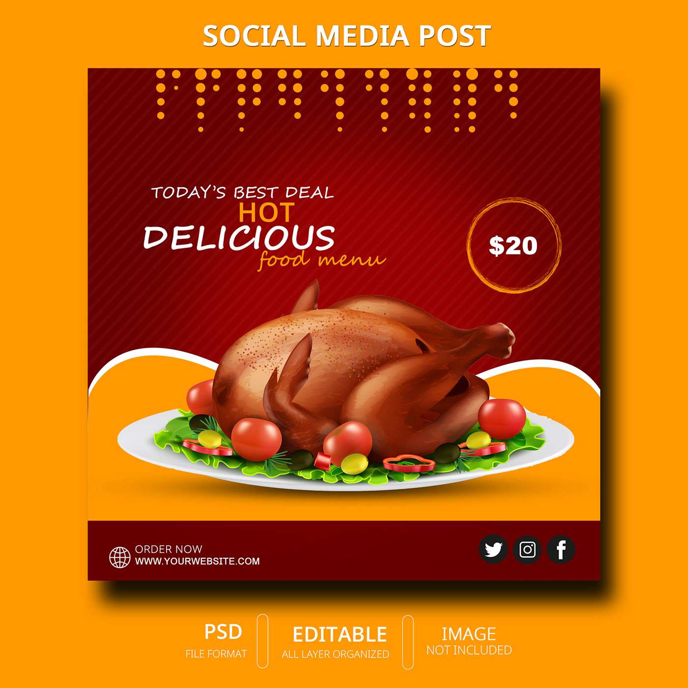 banner designer flyer graphic design  post Poster Design RAKIB DEWAN Restaurant banner Social media post Web Design 