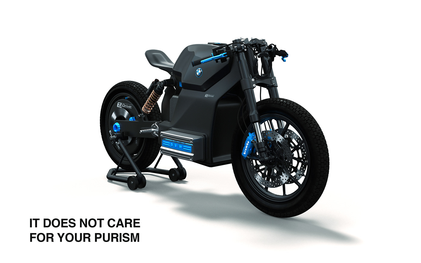 BMW motorrad motorcycle cafe racer automotive   design concept electric ev