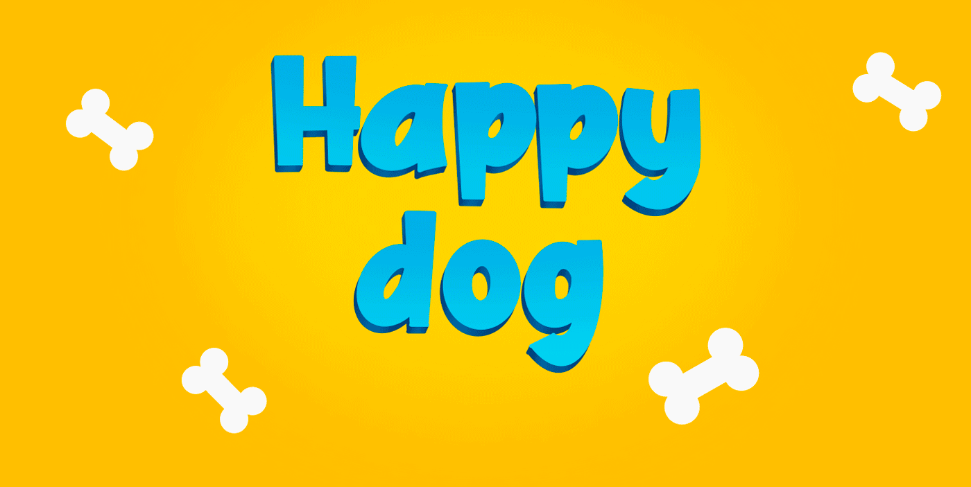 animal brand cartoon Character design  Digital Art  dog lettering Mascot Packaging product design 