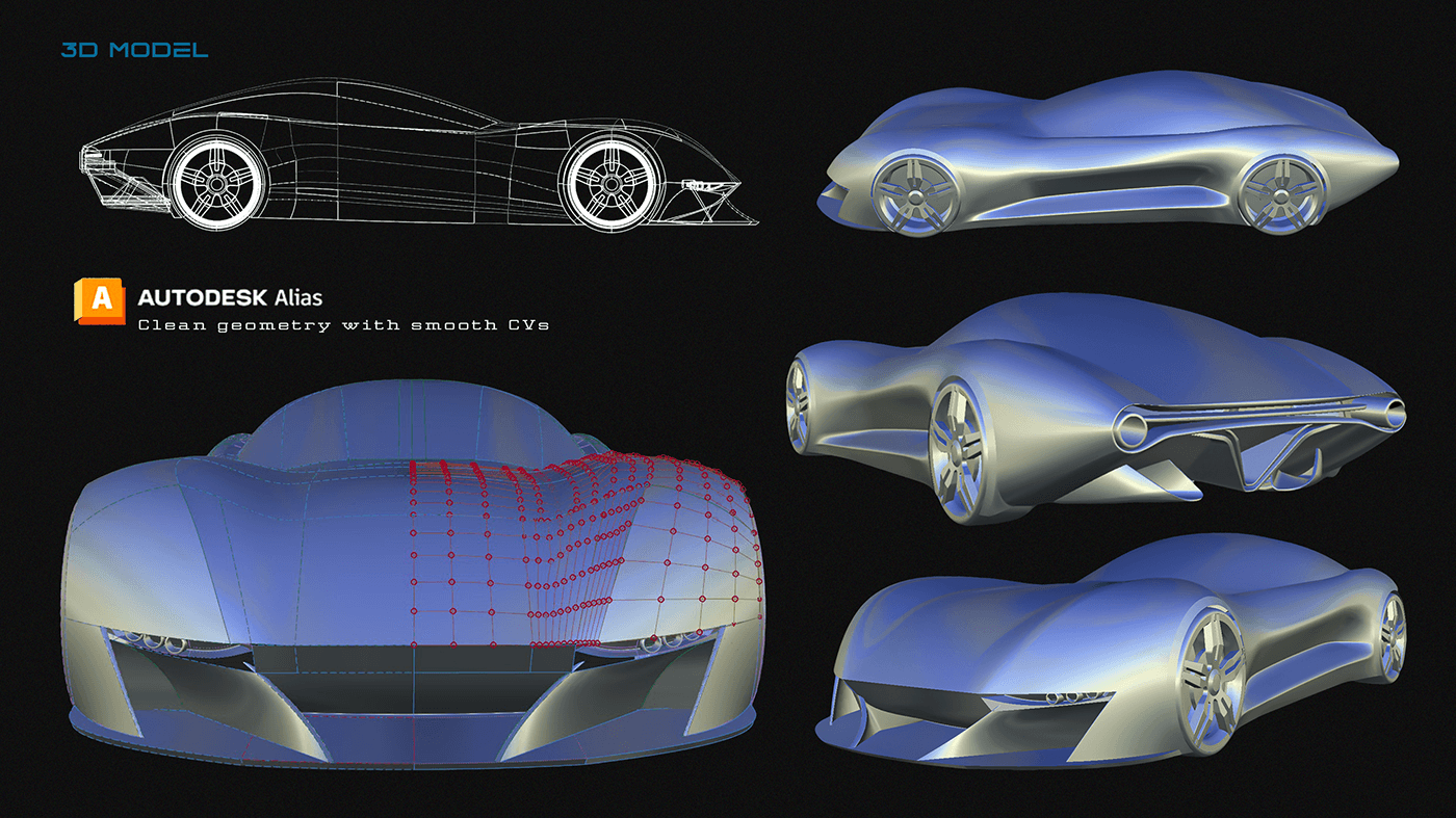 automotive   3D design motocycle blender 3d modeling visualization Automotive design yacht Alias