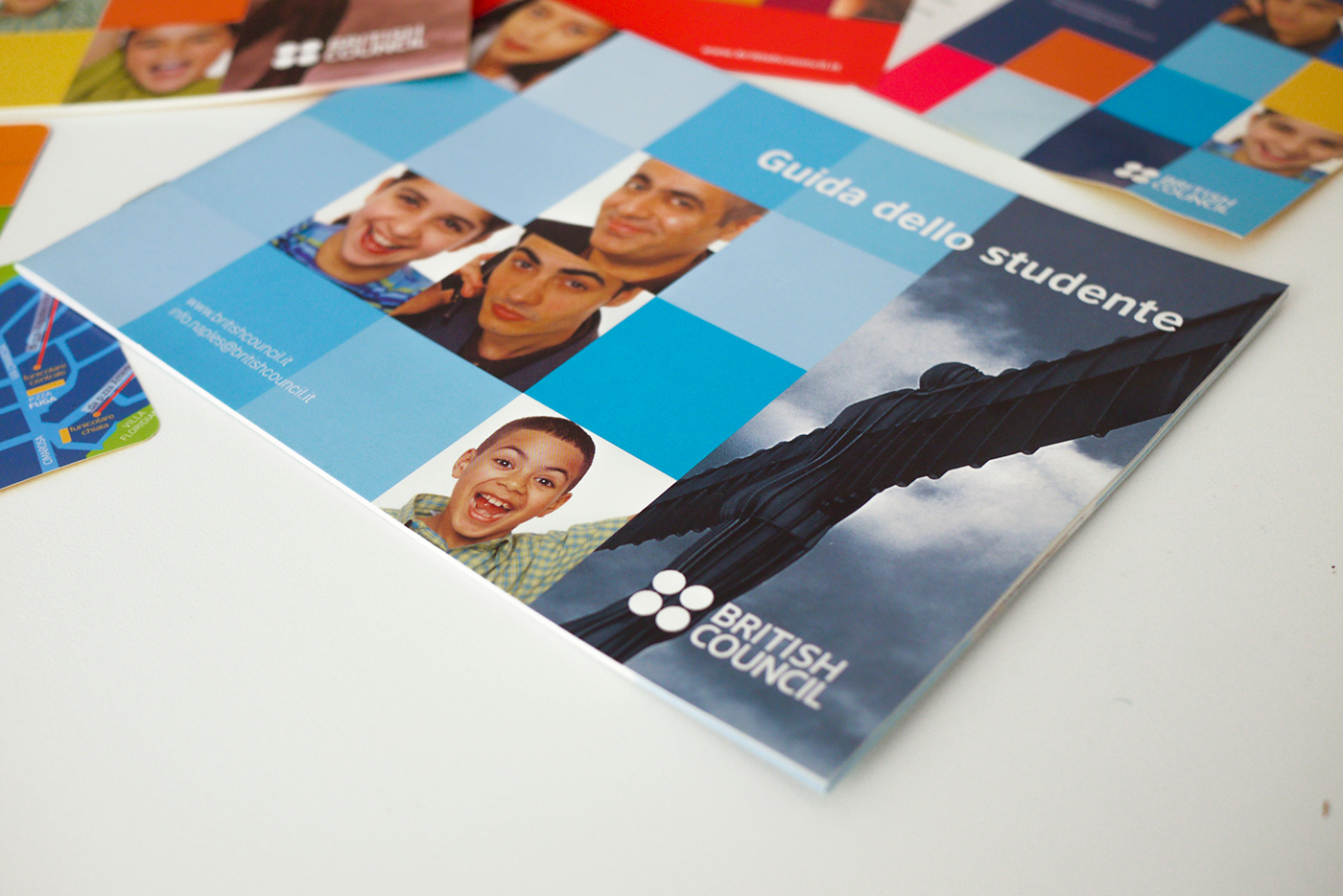 Editing  British Council school brochure retouch