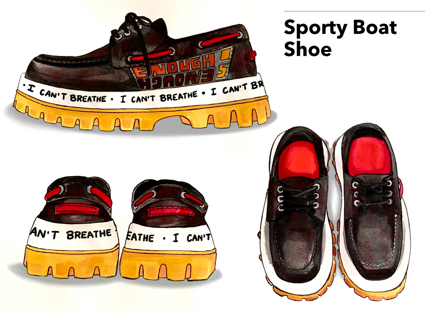 Black Lives Matter Design Development footwear Procreate Fashion  shoes sneakers streetwear fashion design fashion illustration