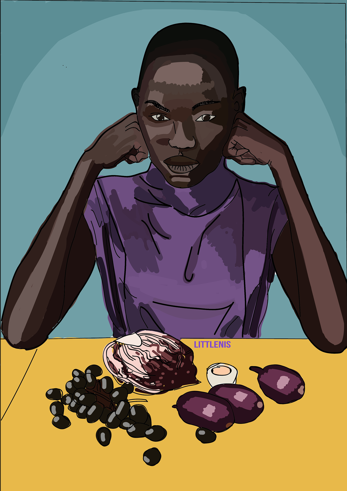 GRACE BOL luncheon magazine magazine artwork digital illustration adobe illustrator