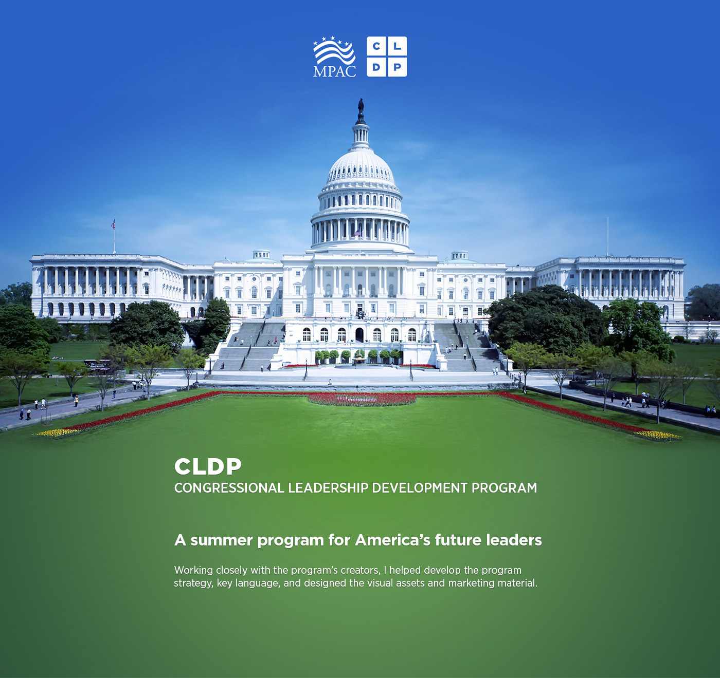 internships Capitol Hill summer program Website app application Responsive copy strategy program strategy