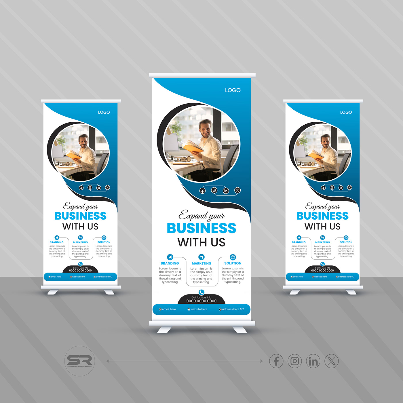 roll ups banner design Standing Banner Standee Conference Banner business roll up display banner pop up banner roll up banner Roll up Stand
