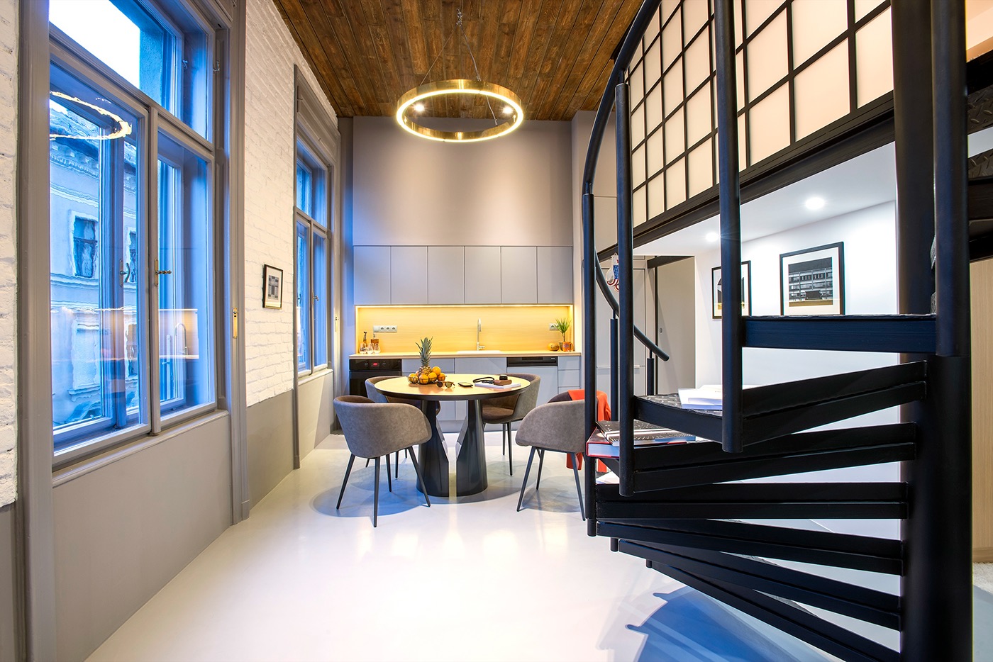 gasparbonta interiordesign interiors cozy flat budapest LOFT studio