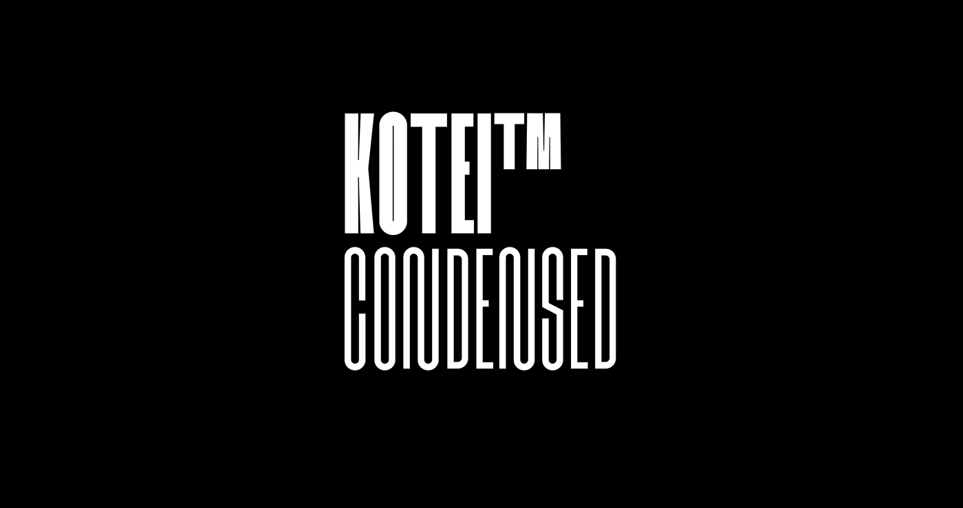 condensed cooltype font kobufoundry type Typeface variable variablefont