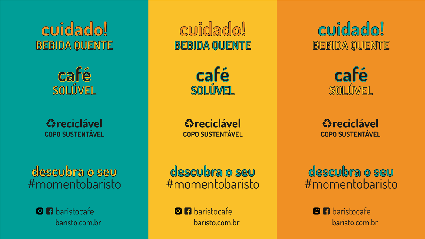 baristo branding  Packaging Coffee University MomentoBaristo Emoji mood cup Mascot