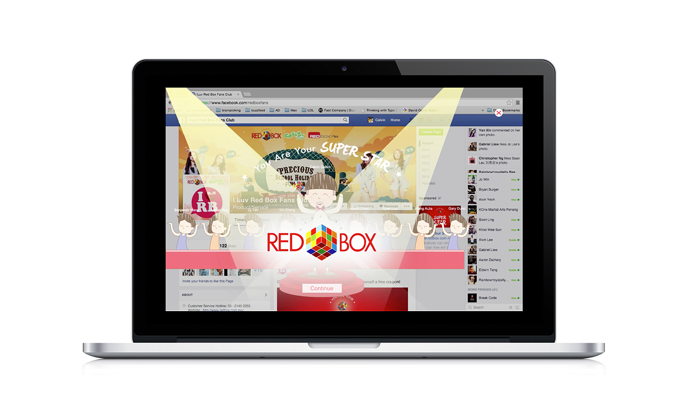 redbox karaoke Mobile apps Website Banner youtube red digital pop-up