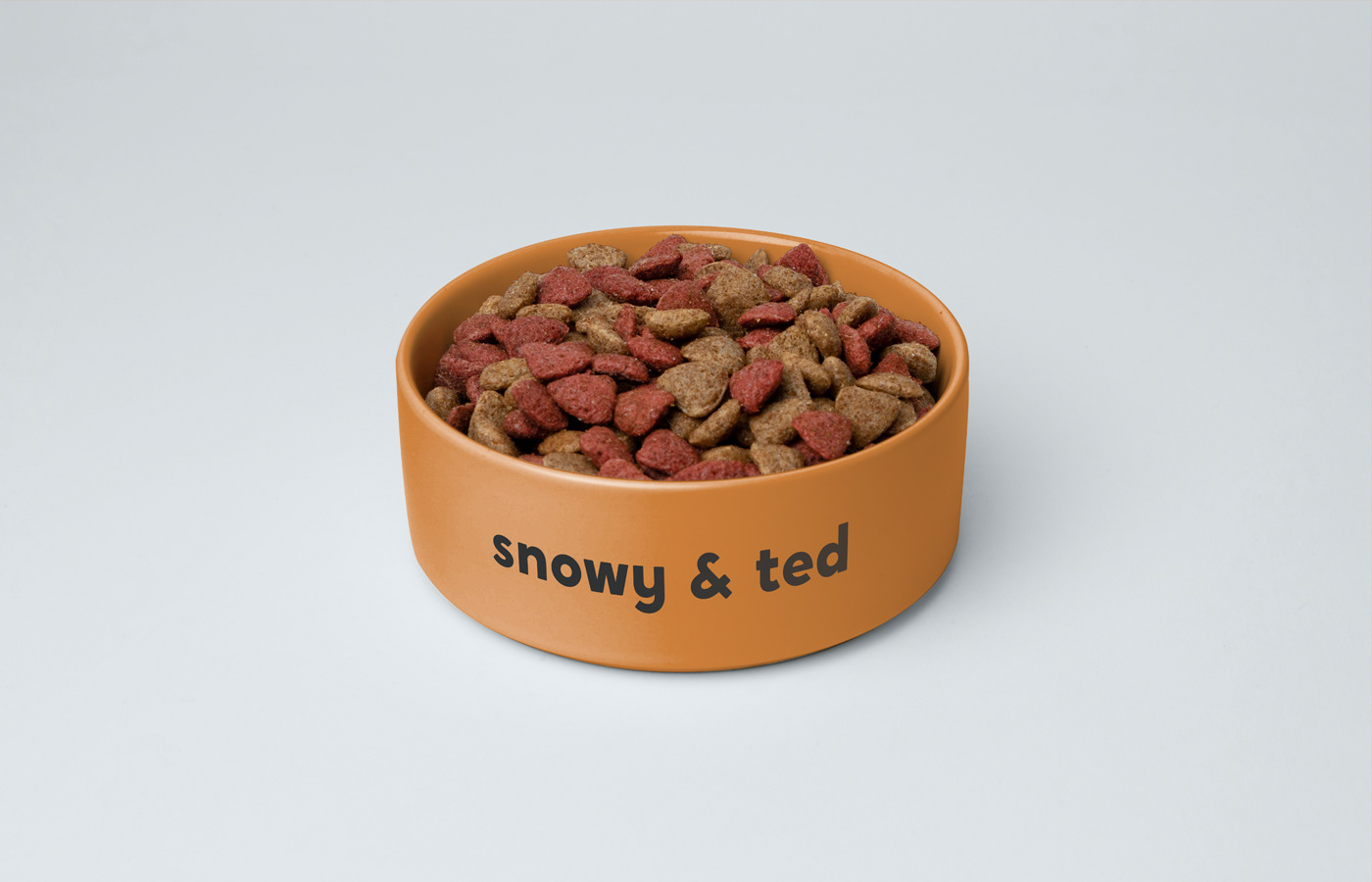 dog Food  healthy identity logo natural NZ snowy TED treats