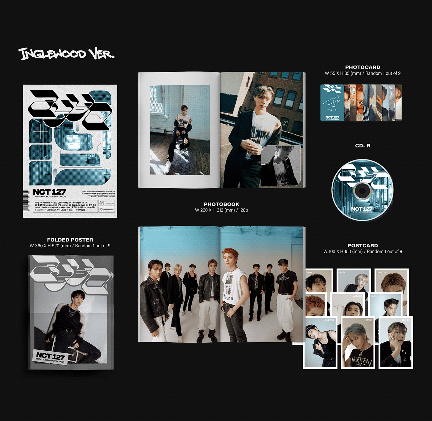 Album Album Redesign digital design graphic design  kpop Logo Design music Music Packaging NCT redesign
