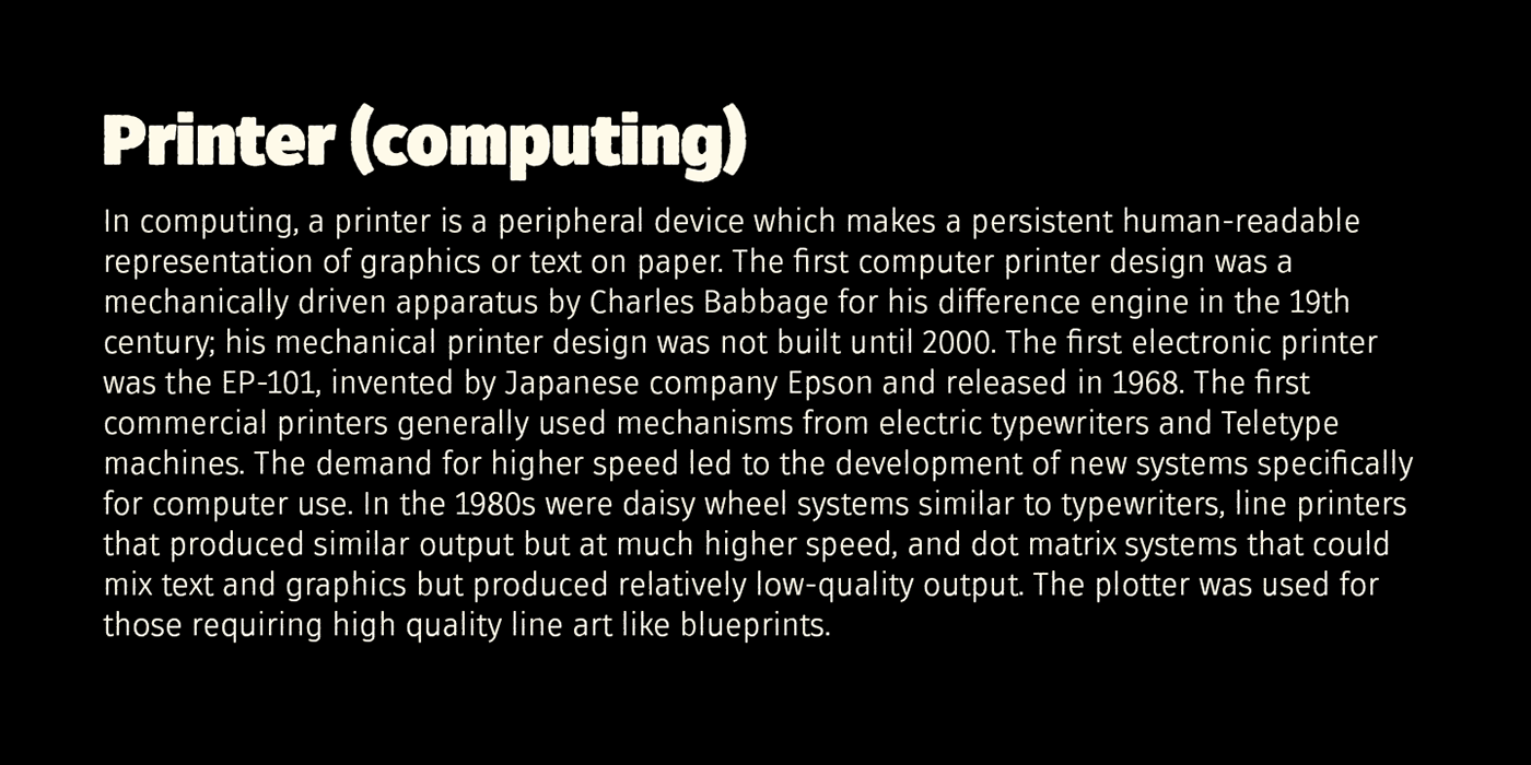 Typeface font Display tipografia Opentype stylistic editorial handmade print texture