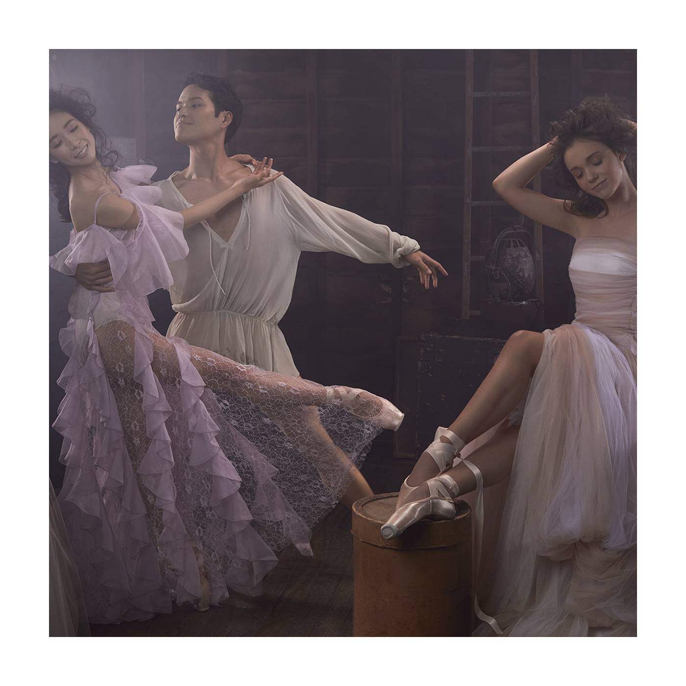 award ballet Digital Art  Fashion  Performing Arts  pointe retouching  rose Stage Theatre