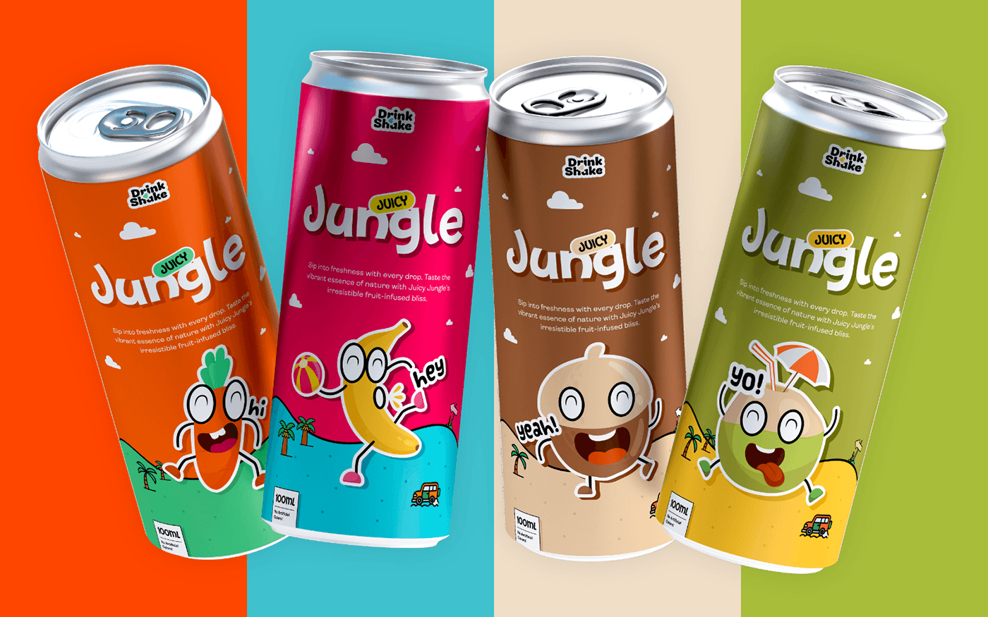 Juicy Jungle - A QSR Branding Design - Codiant