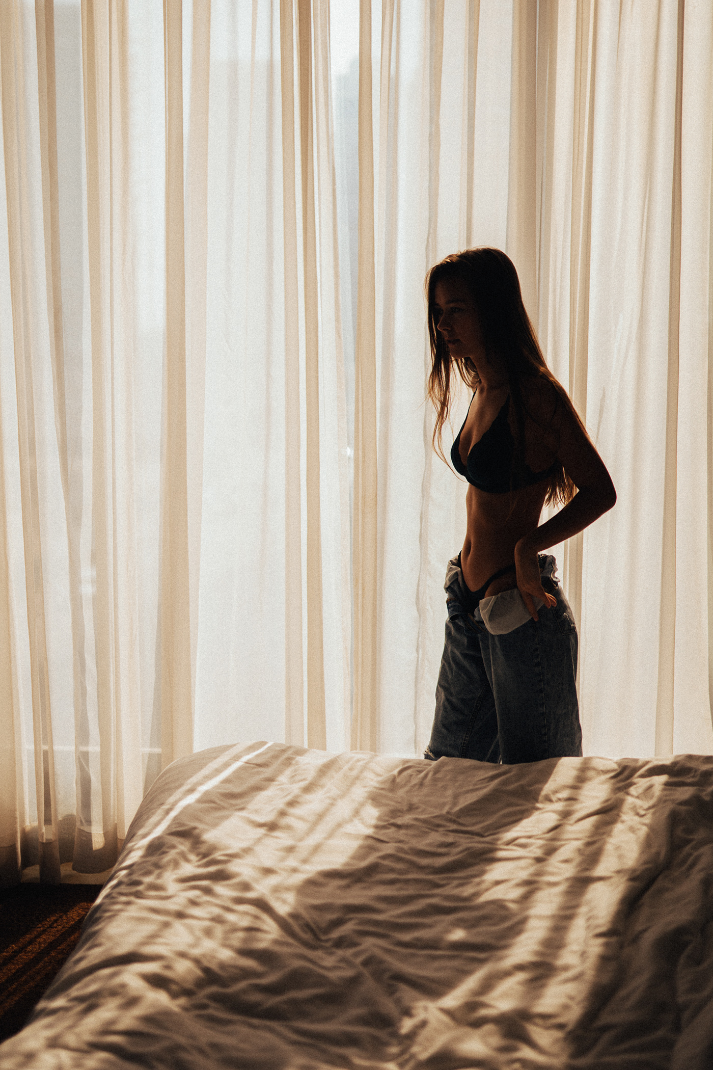 bedroom boudoir lingerie model Moody people photoshoot sensual sexy underwear