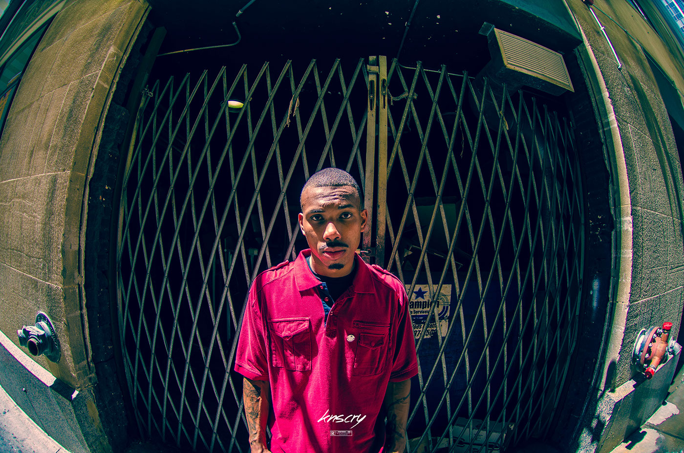 Flint Michigan rapper Knscry dope new pictures street photography