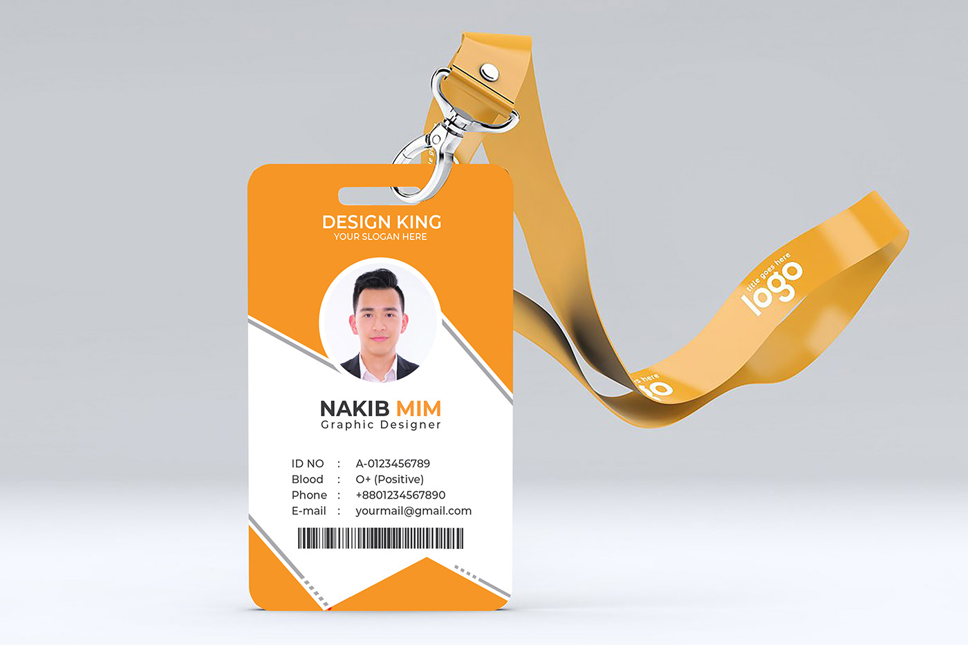 id card design Brand Design ID identity card ID Card Mockup psd download free mockup  Mockup download